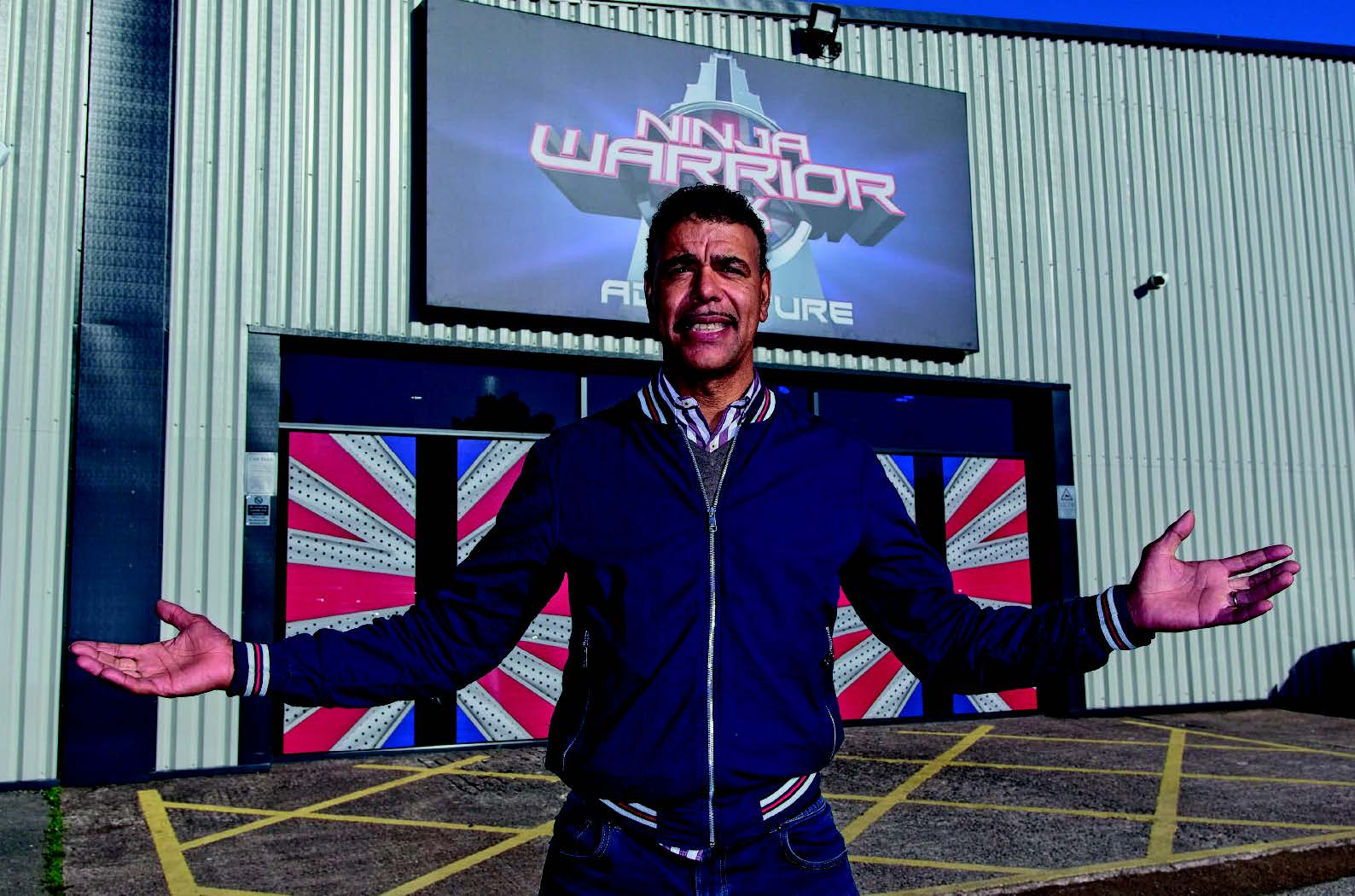 hris Kamara, presenter of ITV's Ninja Warrior UK