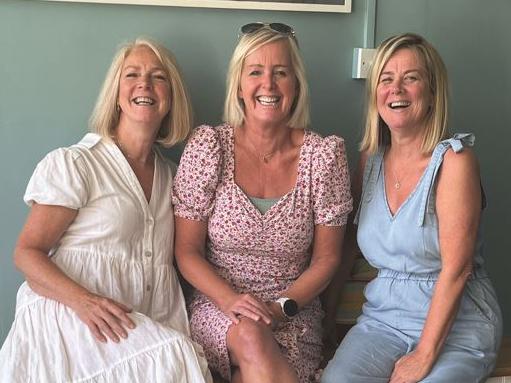 Co-founders of Menopause Movement, Christien Bird (centre), Jo McEwan (right), Ann Stephens (left)