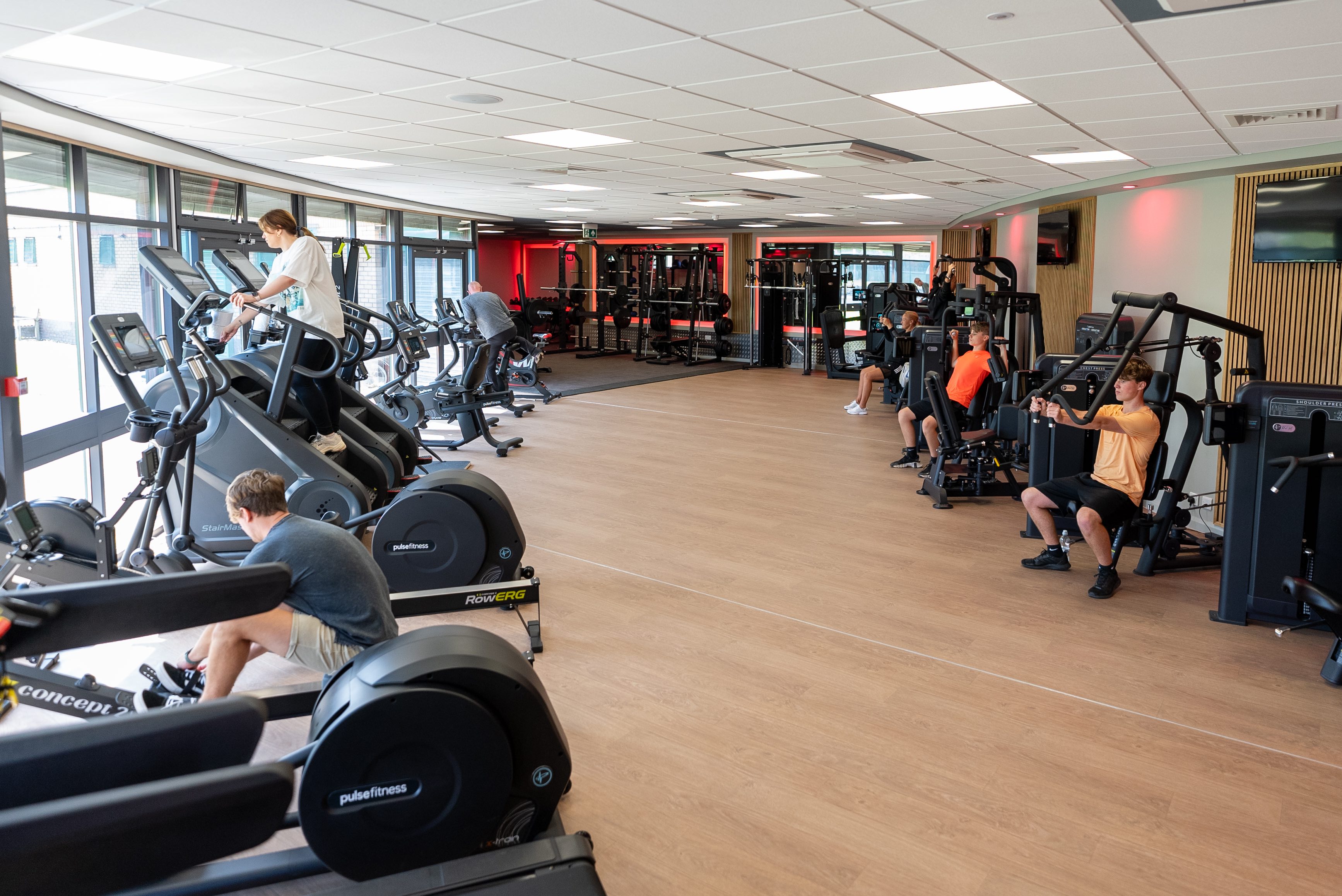 There is also a new fitness suite