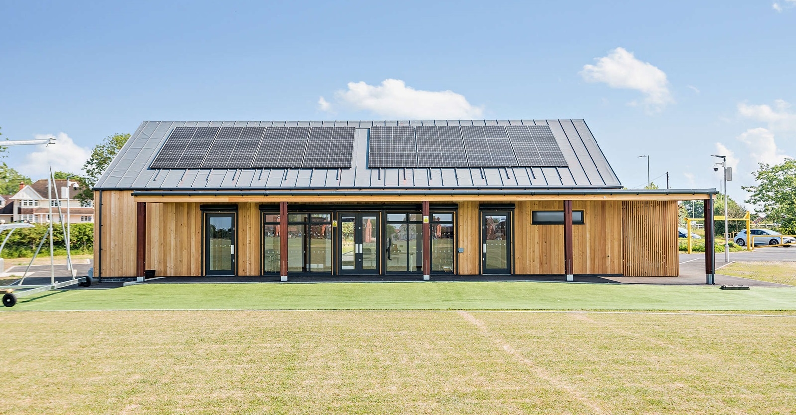 Cricket Pavilion Shinfield University of Reading