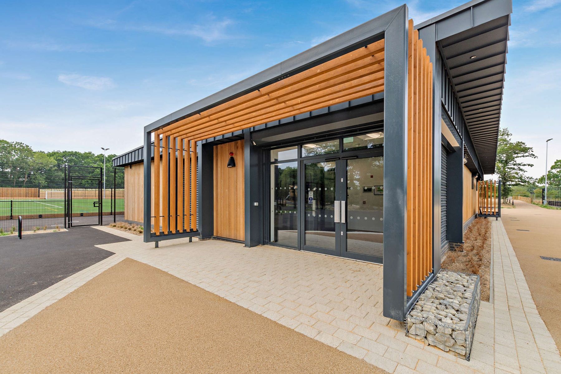 Timber Frame Changing Facility at Burgess Hill